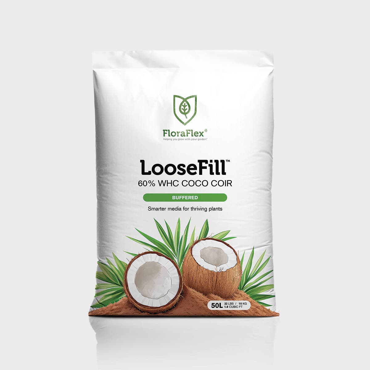 FloraFlex - 50L LooseFill 60% WHC Coco Coir (Buffered)