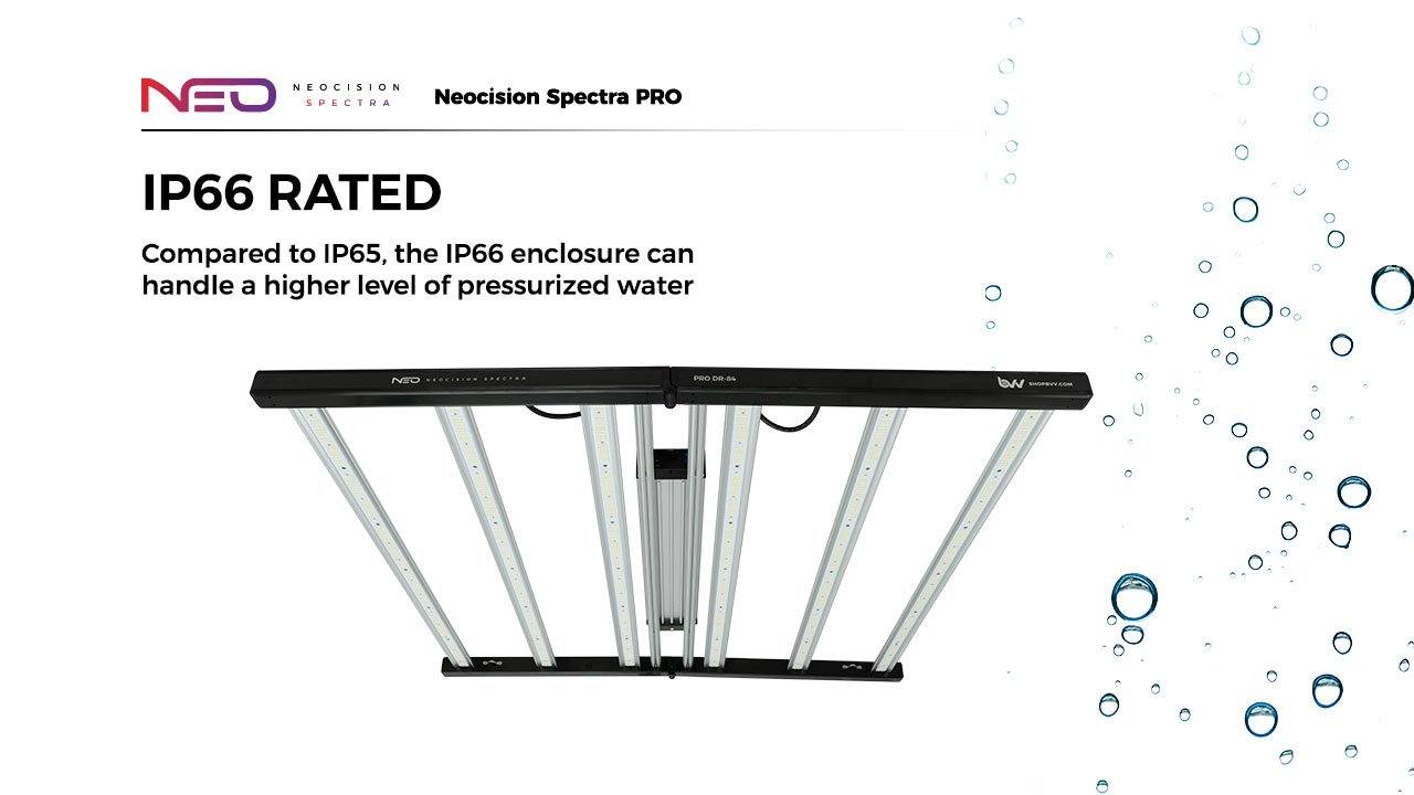 Neocision Spectra Pro LED Grow Light - DLC Listed - Black Label Supply llc