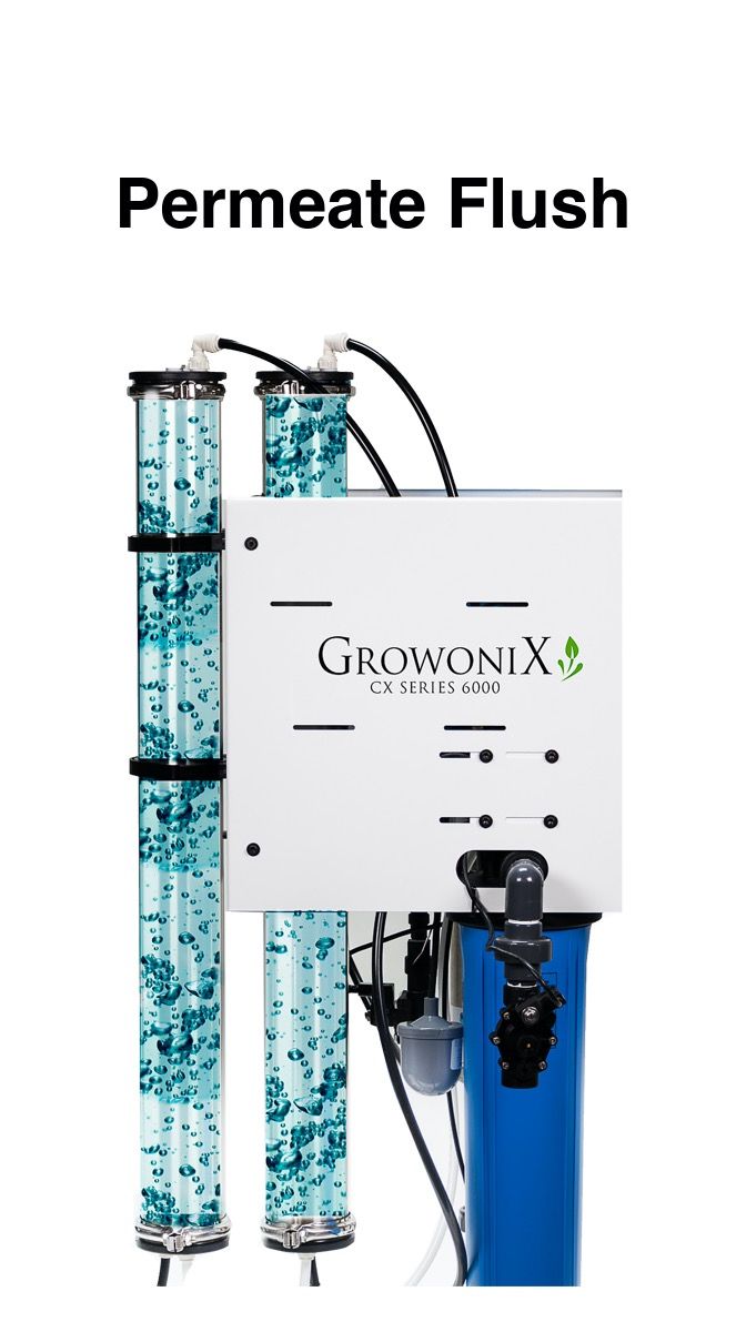 GrowoniX - CX4000-SA - 4000 GPD Commercial Grade-High Flow Reverse Osmosis Filtration System