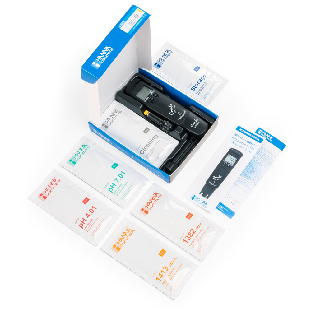 Hanna Combo pH/Conductivity/TDS Tester (High Range)
