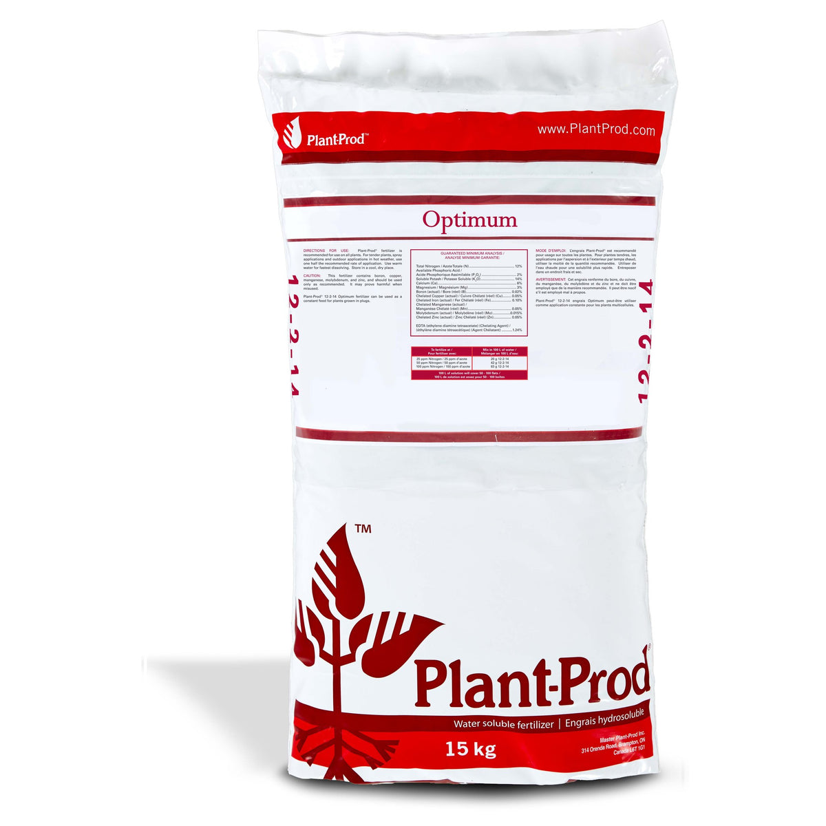 Plant-Prod - Plantex 12-2-14 Cal Mag +p