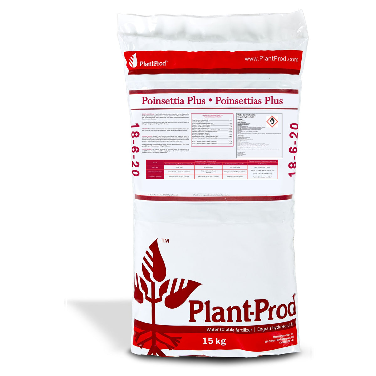 Plant-Prod - Plantex 18-6-20 Poinsettia Plus