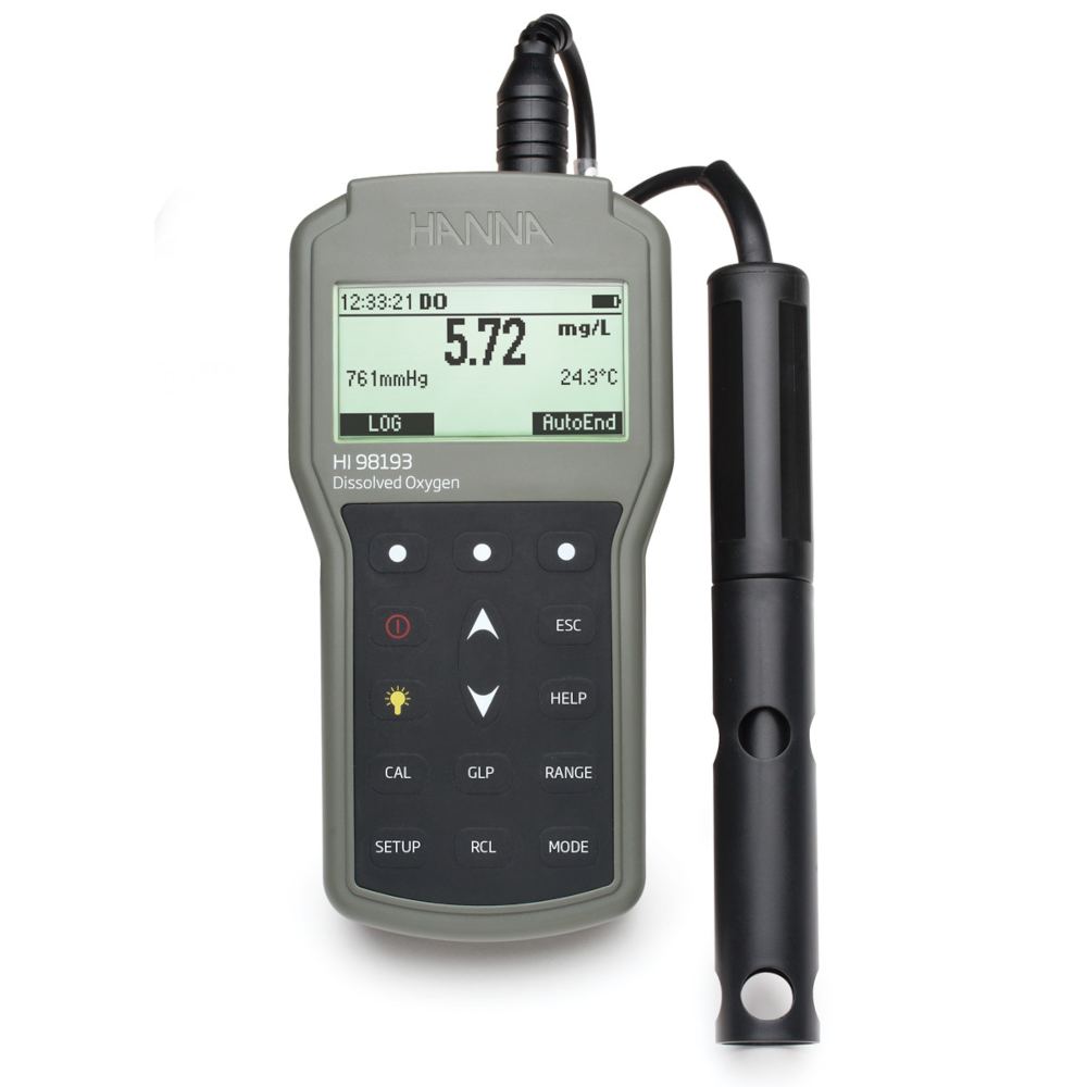 Hanna Instruments Waterproof Portable Dissolved Oxygen and BOD Meter