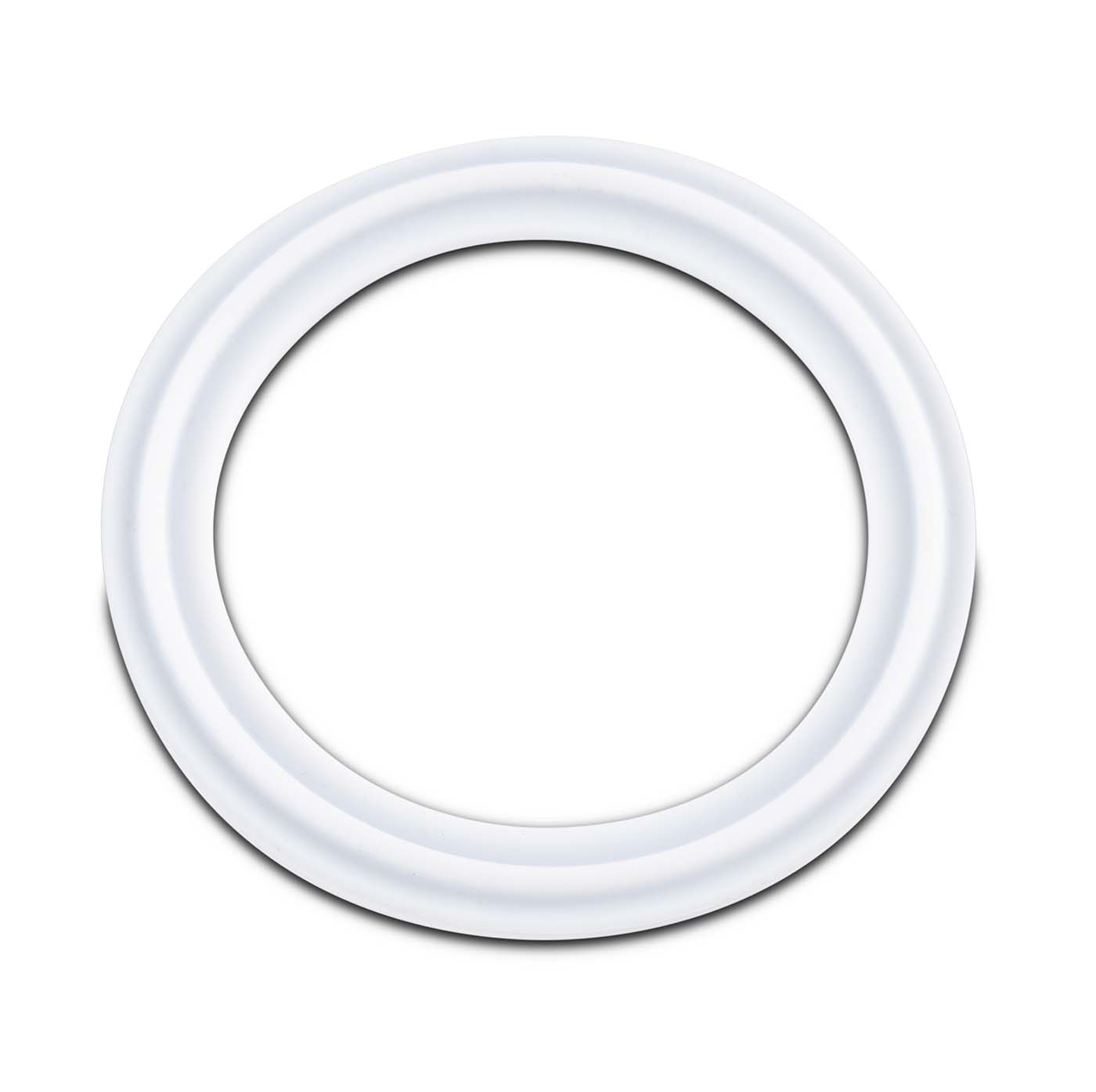 PTFE Envelope Tri - Clamp Gaskets with Viton Filler - USA Made - Black Label Supply llc