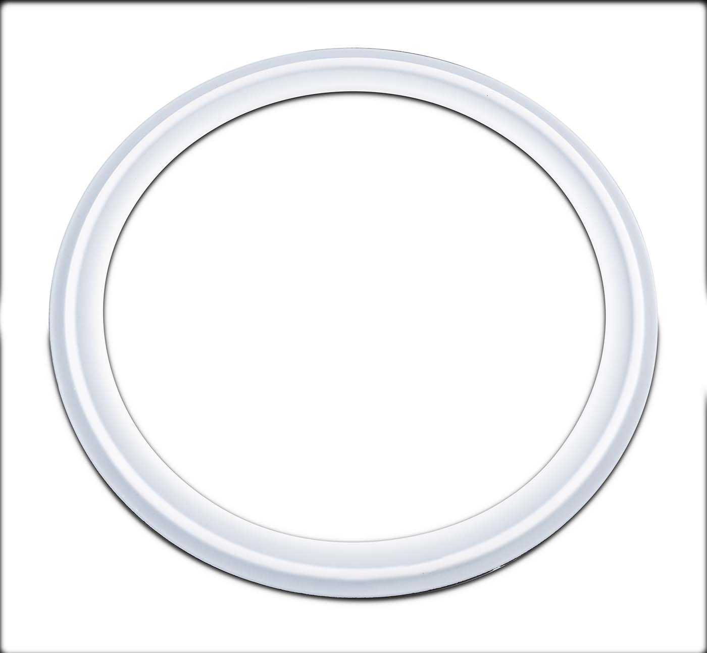 PTFE Envelope Tri - Clamp Gaskets with Viton Filler - USA Made - Black Label Supply llc