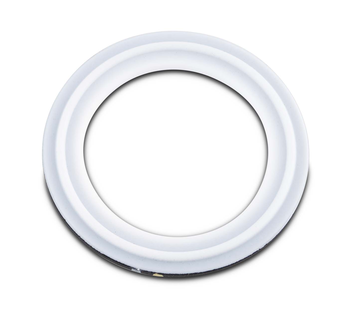 PTFE Envelope Tri - Clamp Gaskets with Viton Filler - USA Made - Black Label Supply llc