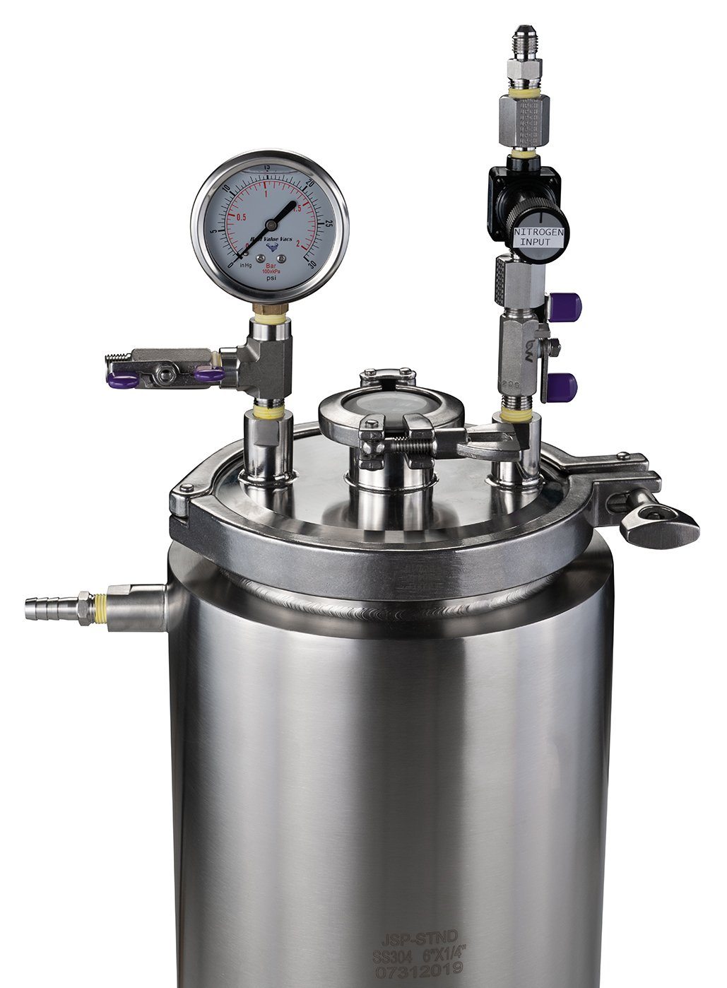 Table Top Cart Filler XL 6 Liter & Heater Kit - Black Label Supply llc