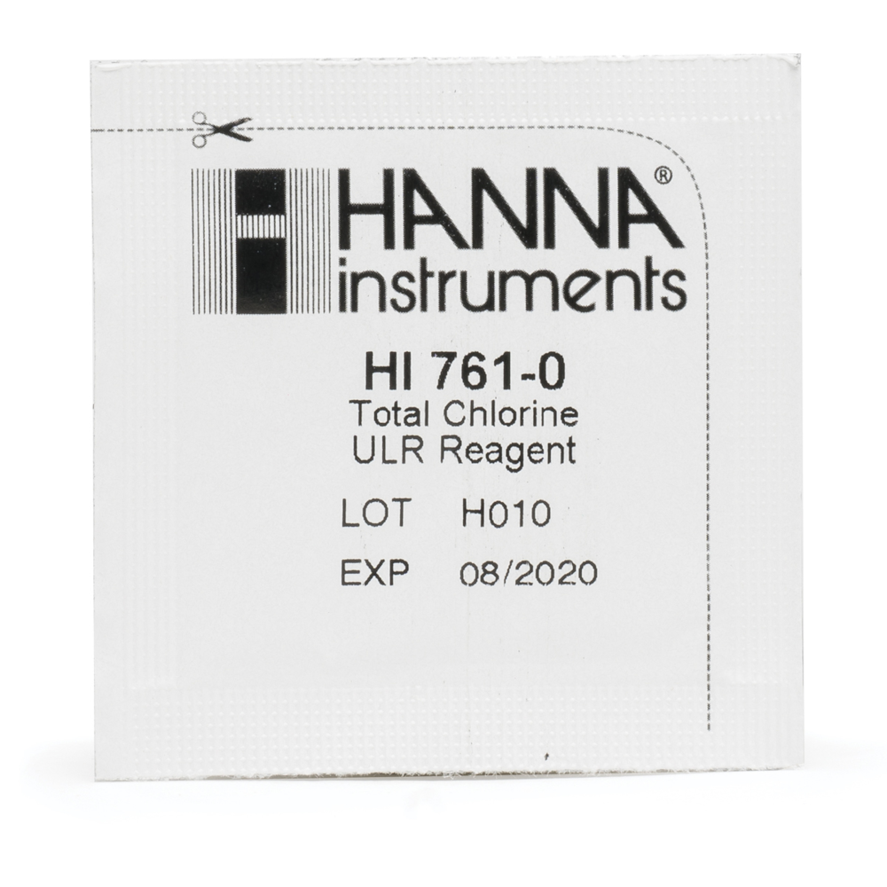 Hanna Total Chlorine Checker Ultra Low Range spare reagents (25 tests)