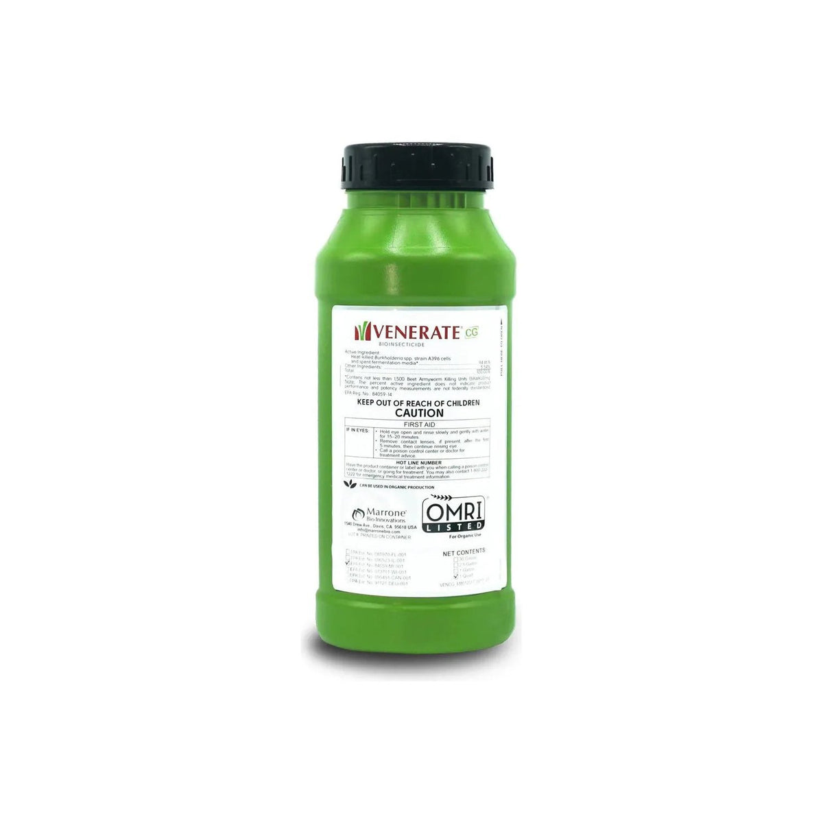 Pro Farm Venerate CG bioinsecticide - 1 qt bottle