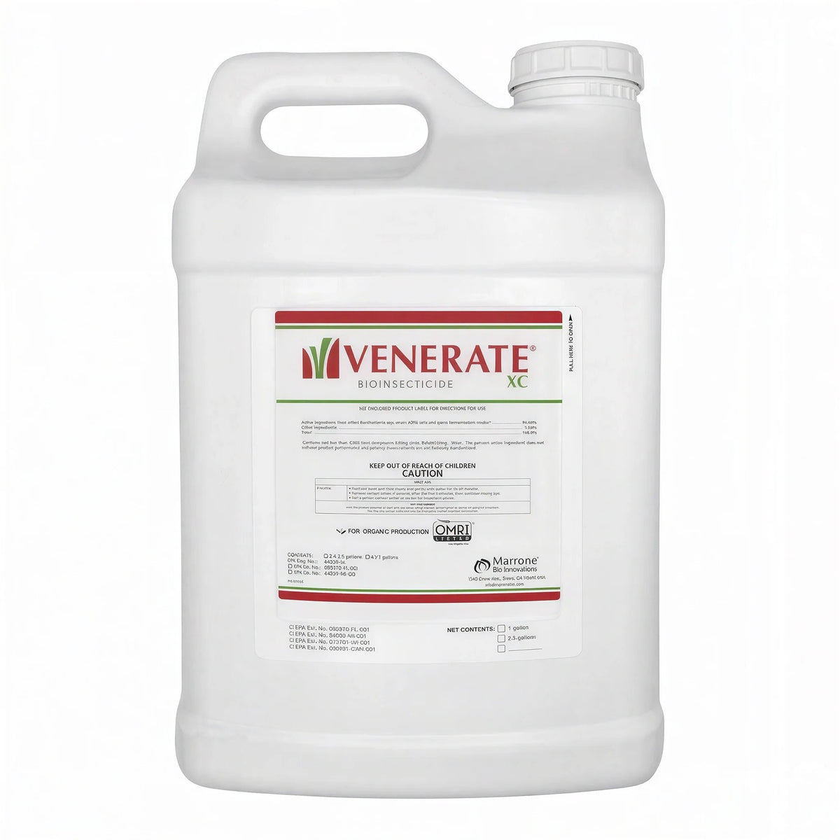 Pro Farm Venerate XC bioinsecticide - 2.5 gal jug