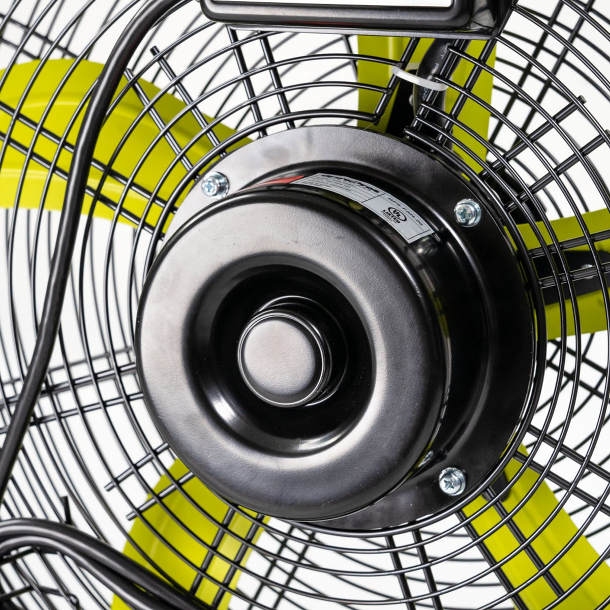 GrowPros Solutions Pegasus 20 in Wall Fan 6000 CFM - component detail