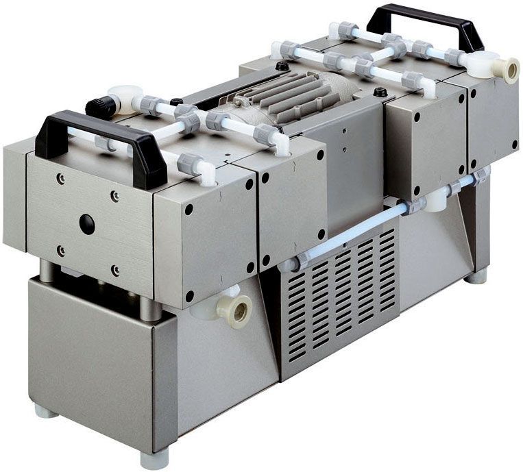 Welch 2163 6.1 Cfm Full Chemical - Resistant 8 - Head Diaphragm Pump - Black Label Supply llc