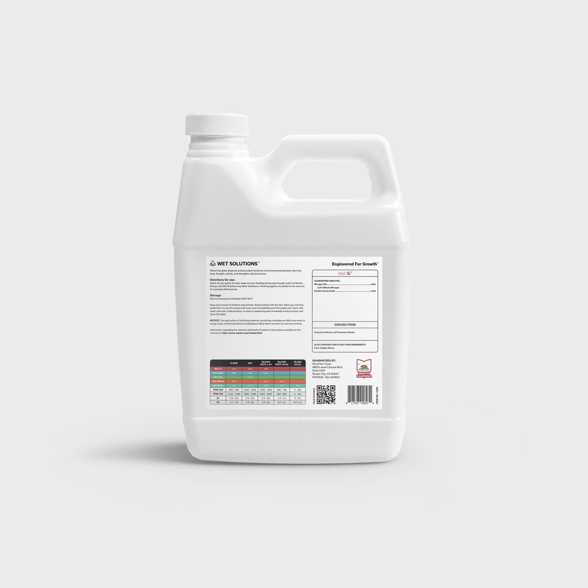 FloraFlex - Nutrients - Wet SI