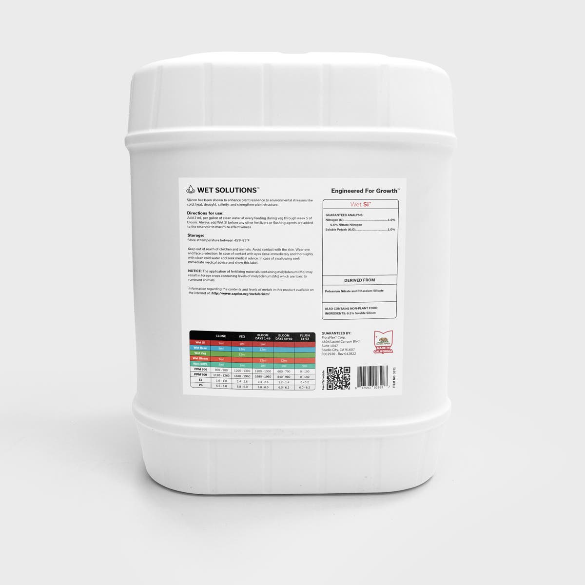 FloraFlex - Nutrients - Wet SI
