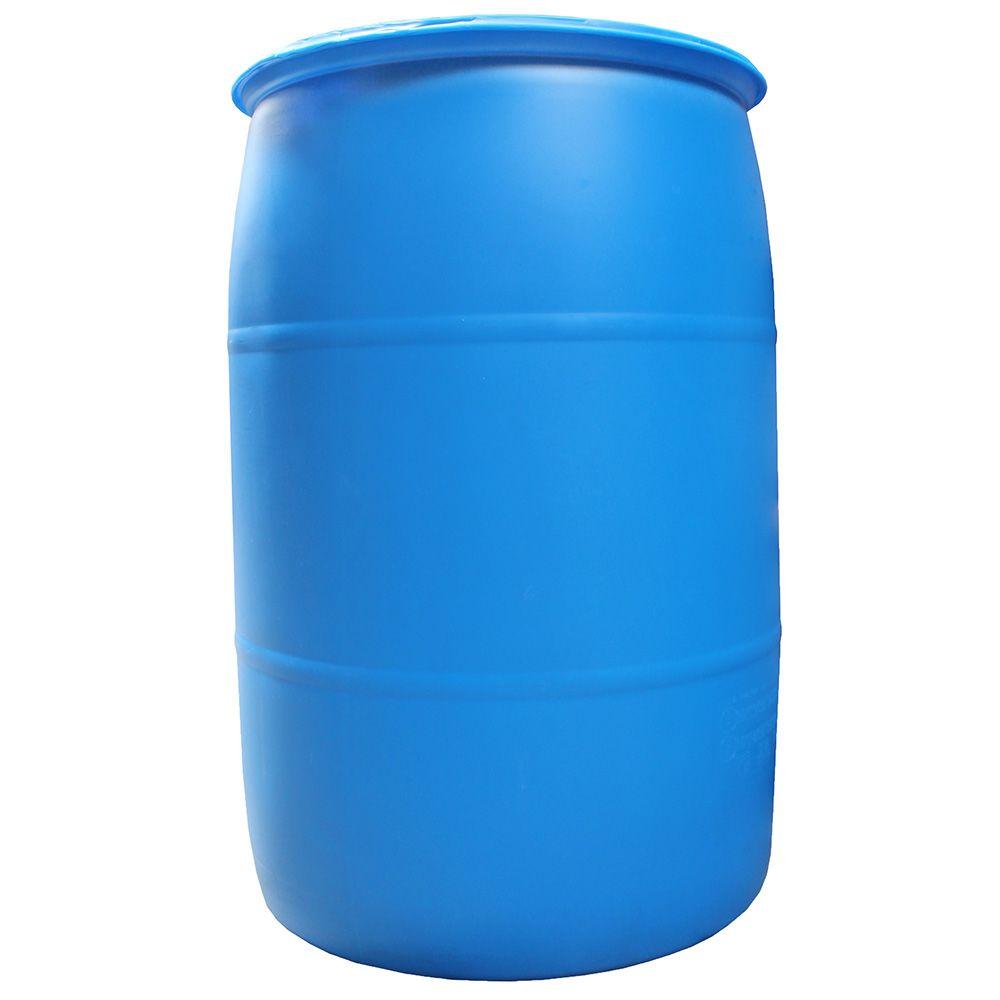 AXEON S-200 Antiscalant in a 55-gallon blue plastic drum for large-scale prevention of scale buildup in industrial water treatment systems