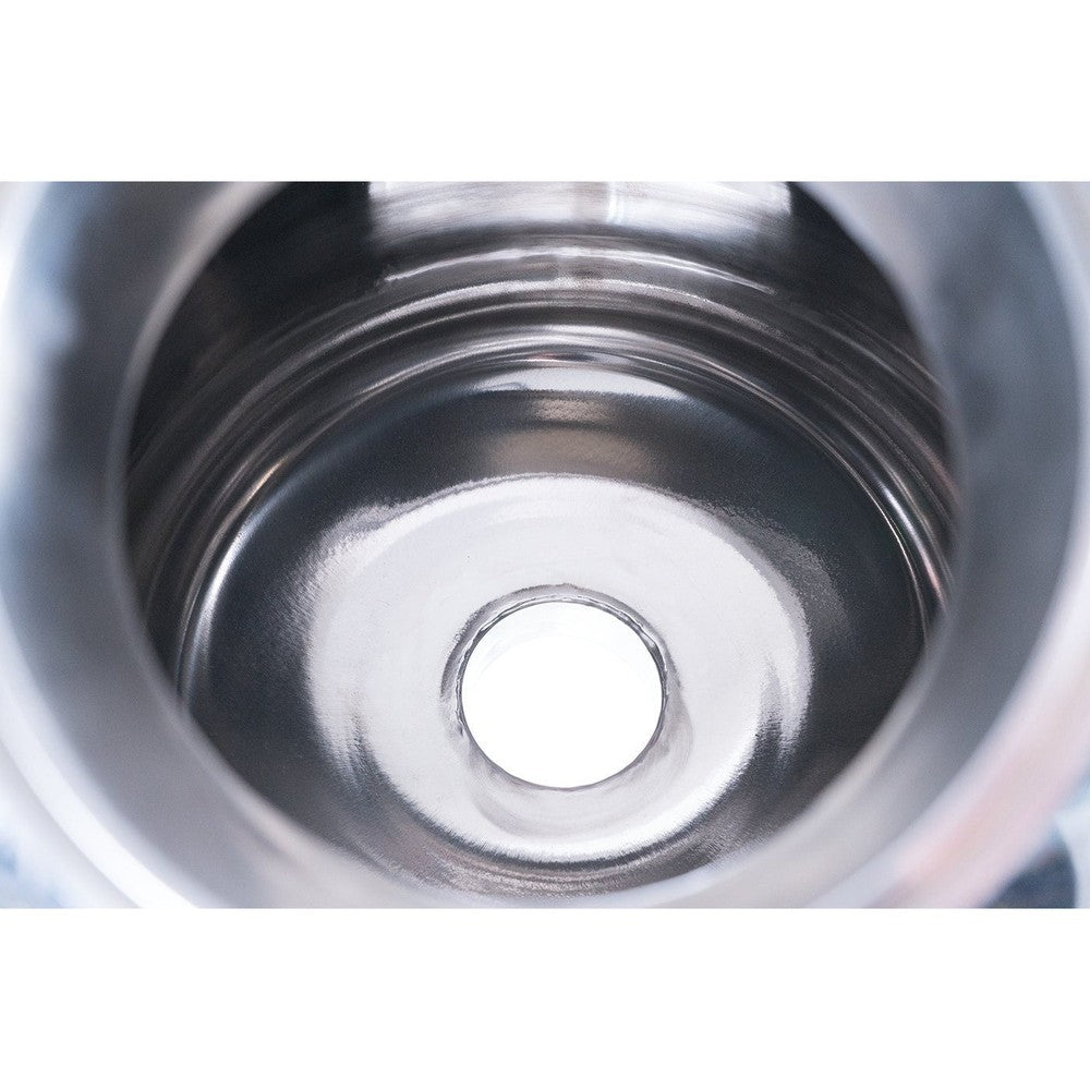 150L 304SS Jacketed Collection and Storage Vessel with Locking Casters - Black Label Supply llc