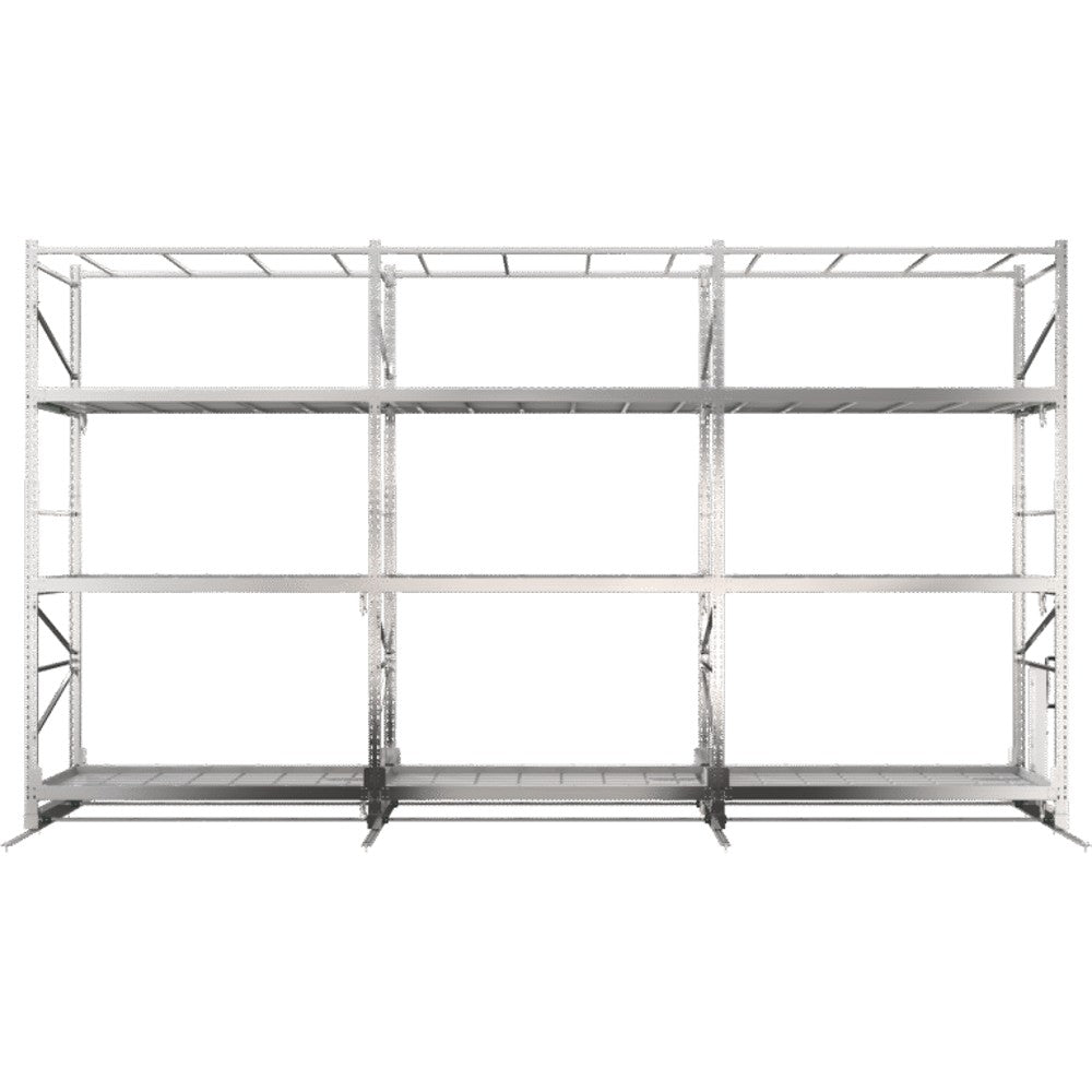 GrowPros 3-Tier Rolling Rack Stainless Steel (CUSTOM PRICED AFTER ORDER) – Commercial Racking & Benching