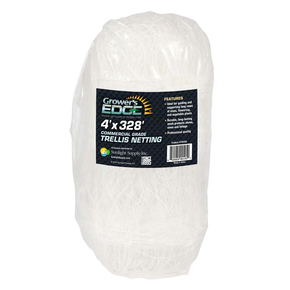 Grower's Edge 4ft x 328ft Commercial Grade Trellis Netting (6/CS)