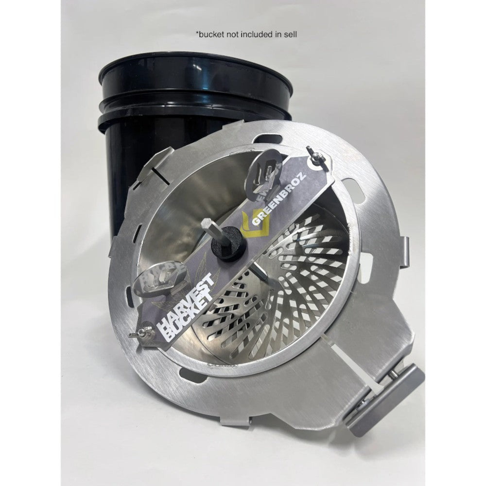 GreenBroz Harvest Bucket Bud Trimmer – Bucking Machine