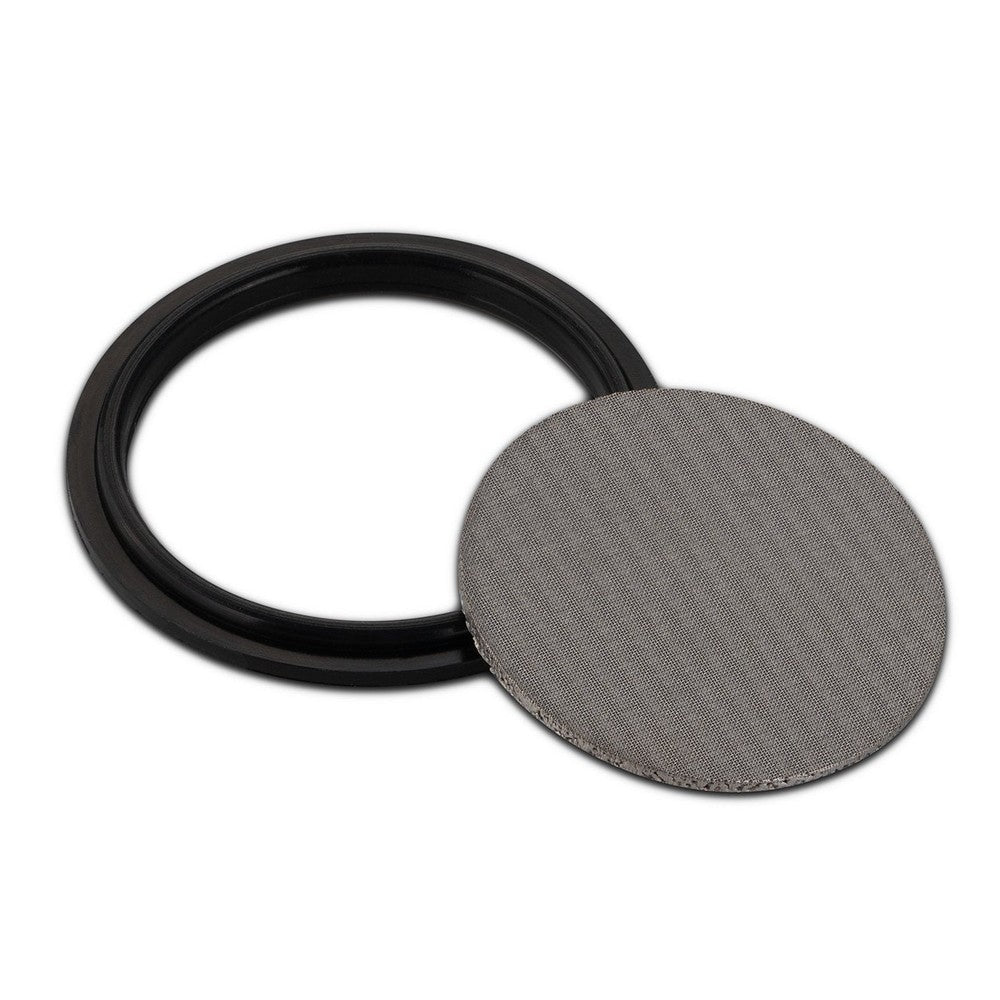 316L Stainless Dutch Weave Sintered Filter Disk 1 micron and up - BUNA - N - Black Label Supply llc