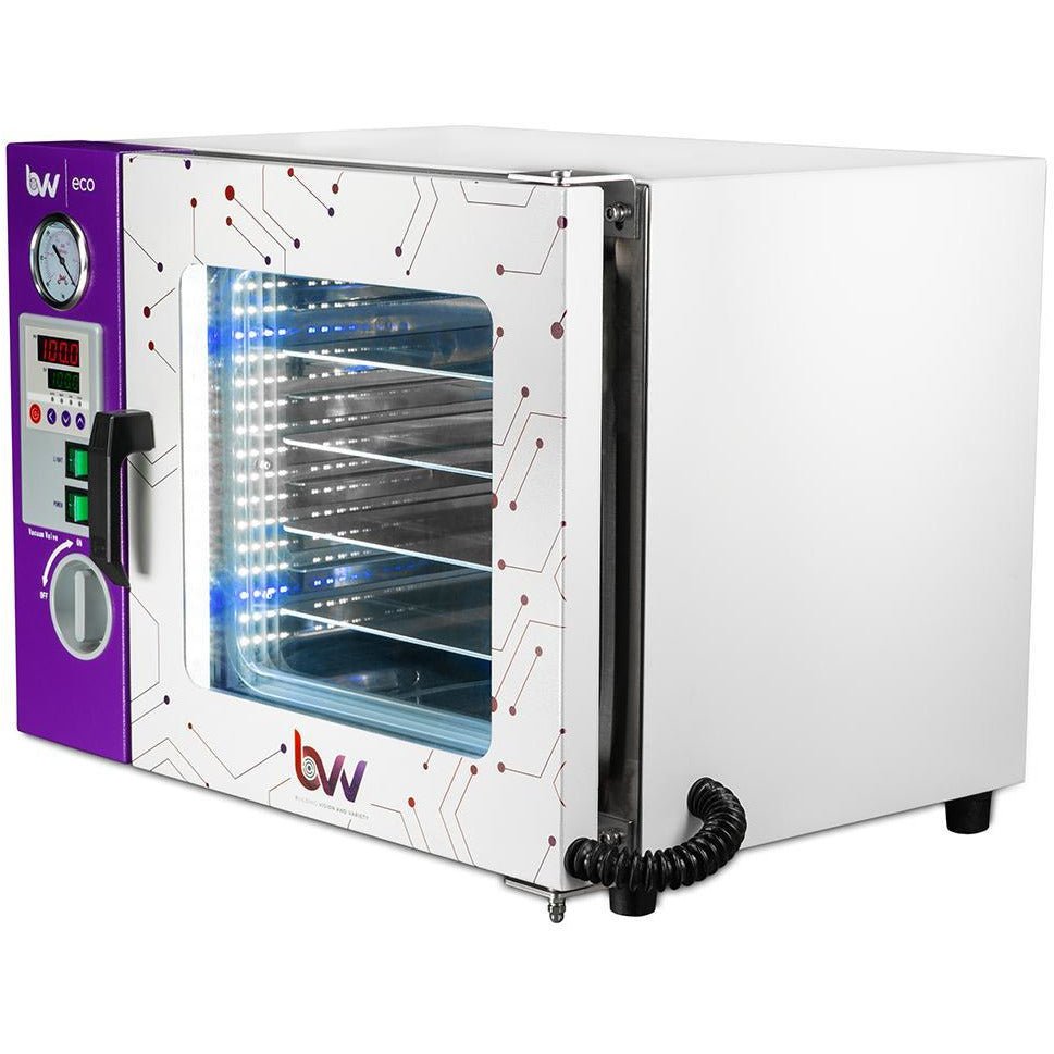 0.9CF ECO Vacuum Oven - 4 Wall Heating, LED display, LED's - 4 Shelves Standard - Black Label Supply llc