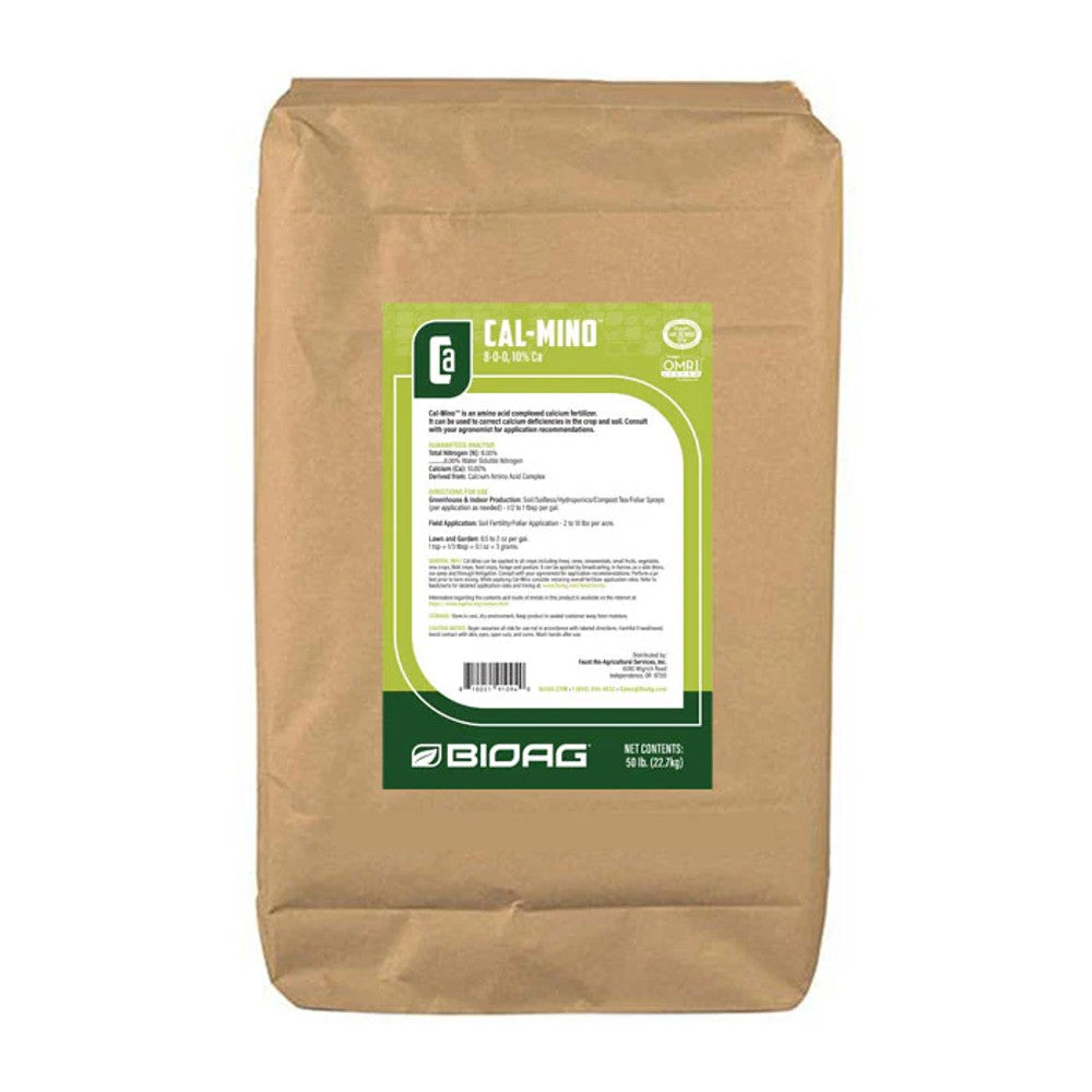 BioAg Cal-Mino [8-0-0, Ca- 10%] – Water Soluble