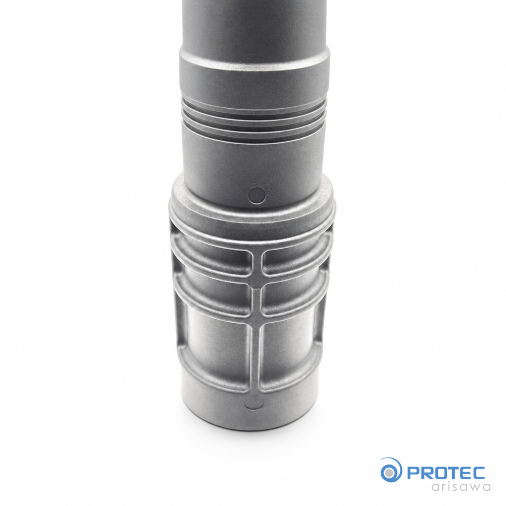Protec Arisawa 4080289 permeate port, 1 in FNPT, Noryl GFN2 - alternate view