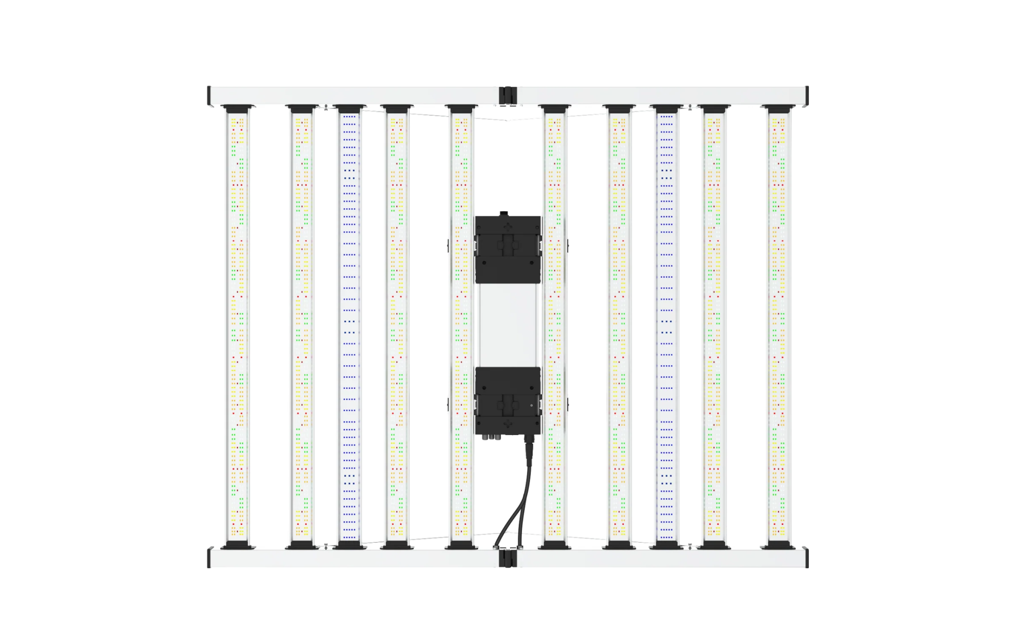 10 Bar 930w - Mint White - Three Channel UV Spectrum Enhancing Led Grow - Black Label Supply llc