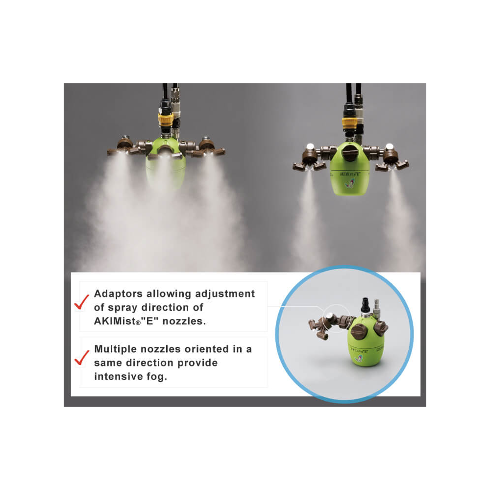 IKEUCHI AE-UT Adaptor - Universal Spray Direction Adaptor for AKIMist®"E"