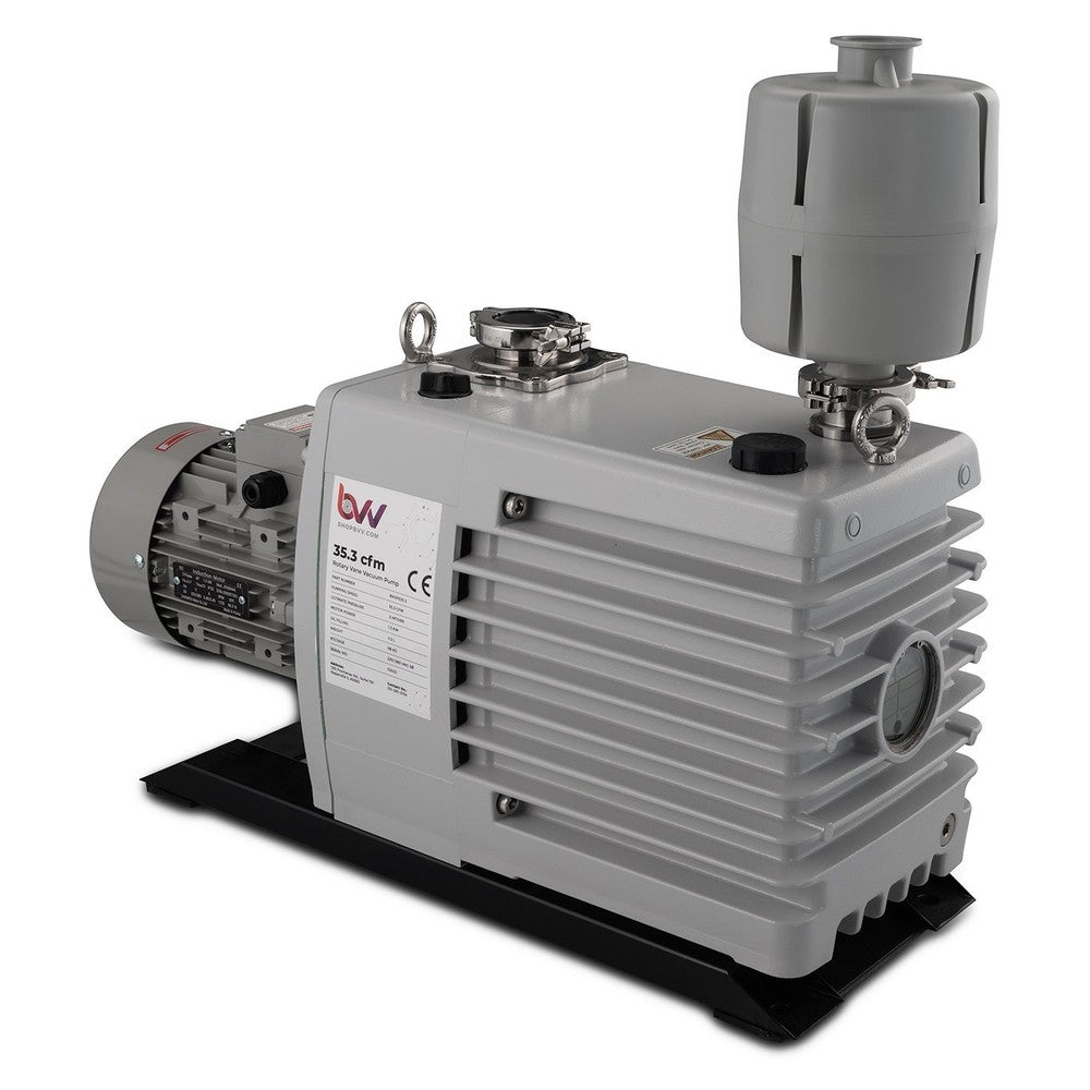 BVV™ Pro Series 35.3CFM Corrosion Resistant Two Stage Vacuum Pump - Black Label Supply llc