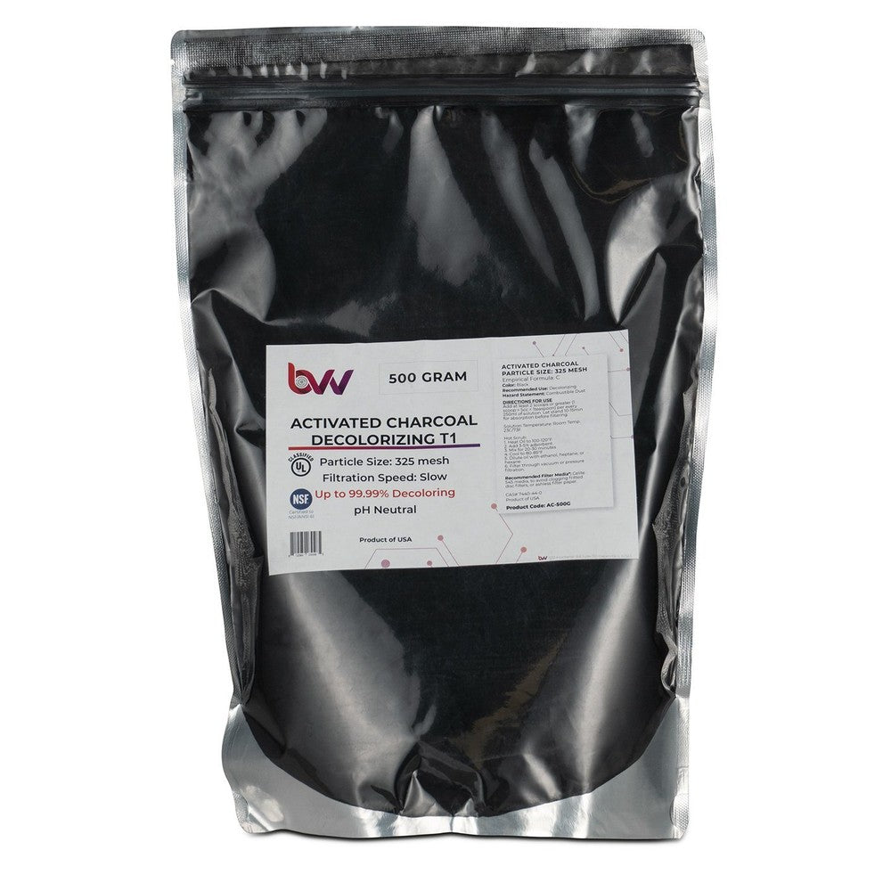 BVV™ Activated Hardwood Carbon Decolorizing T1 (100% Hardwood Charcoal) - Black Label Supply llc