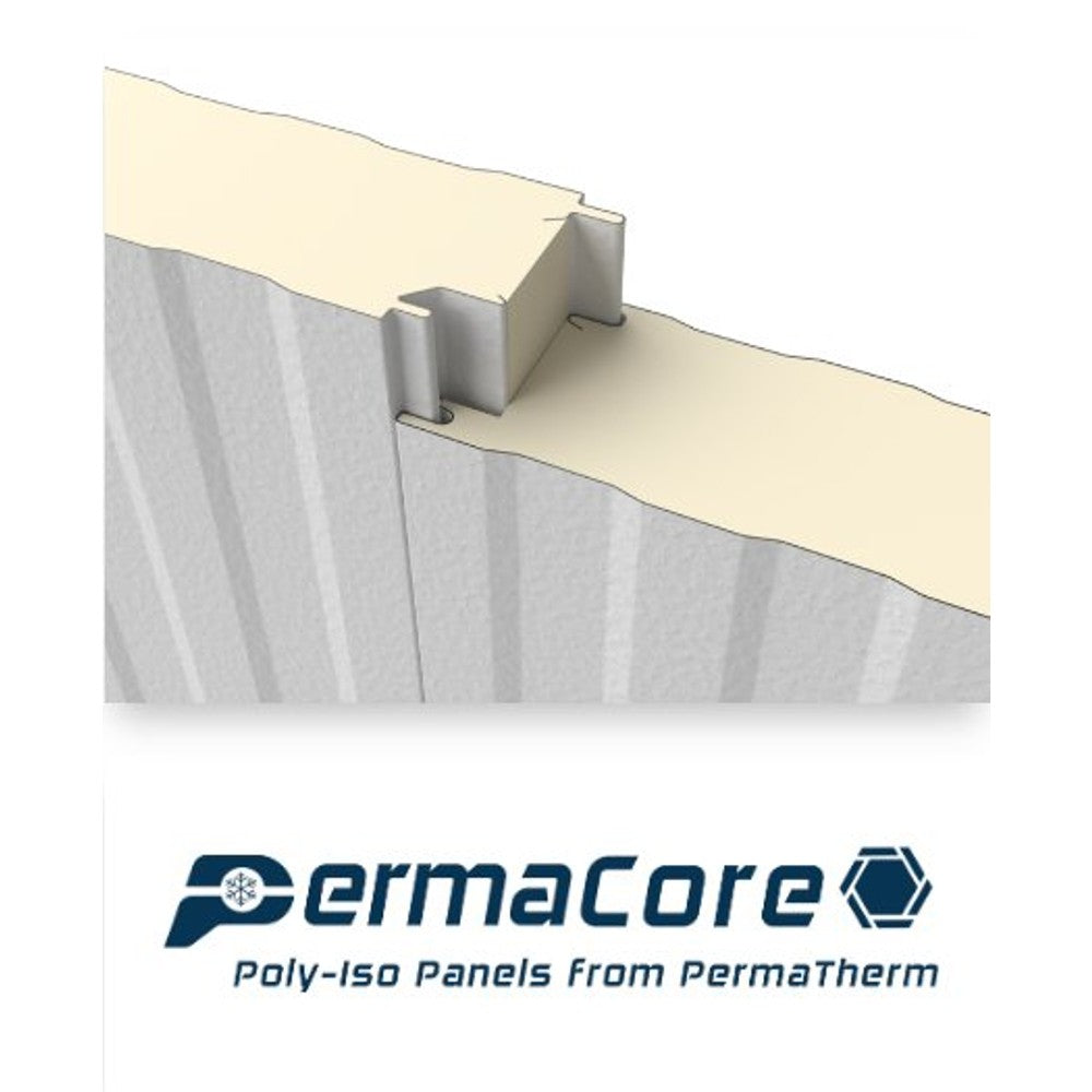 PermaTherm - Insulated Metal Panels (CUSTOM PRICED AFTER ORDER) - Black Label Supply llc