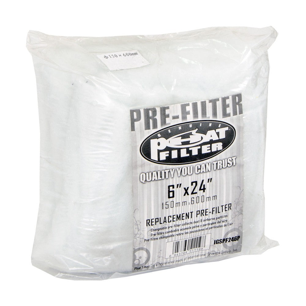 Phat Pre-Filters – Phat Pre-Filter, 6" x 24" – Air Purification