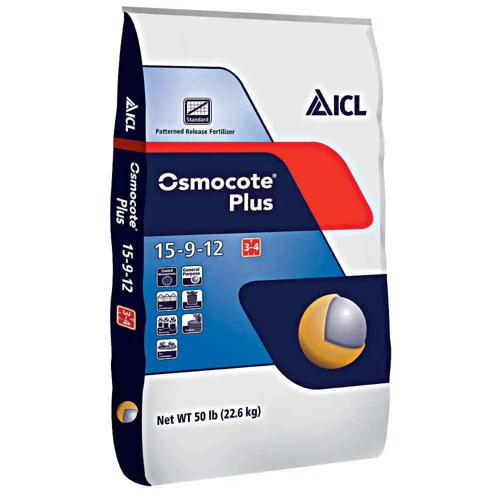 ICL Specialty Fertilizers - Osmocote Plus 15-9-12 3-4M 50Lb (40/Pl) - 3-4 Month