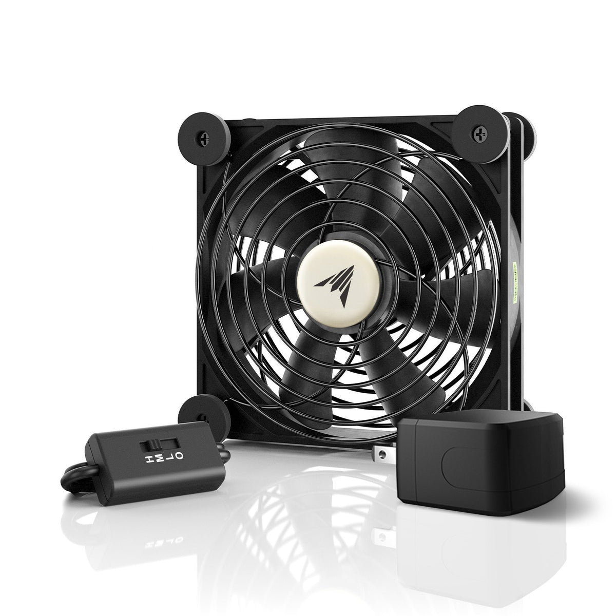 AC Infinity MULTIFAN Quiet Cooling Fans - S3-P - AC-Powered, 120mm