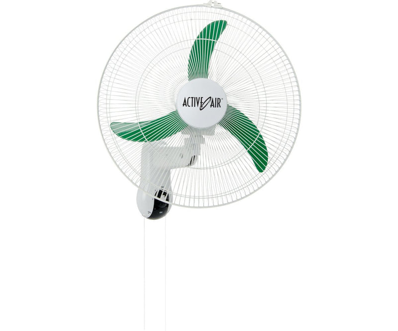 18" Wall Mount Oscillating Fan - Black Label Supply llc