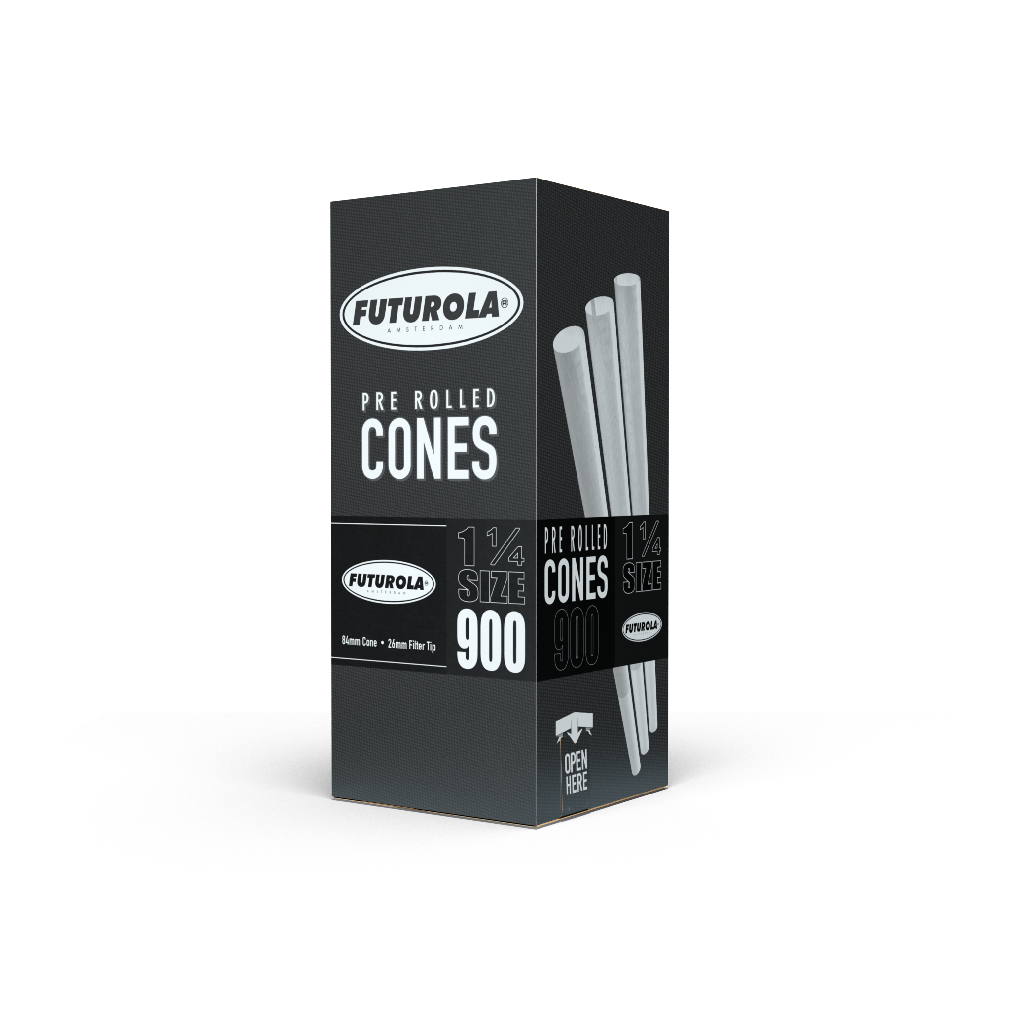 Futurola - 84/26 | STANDARD PAPER CONES | 1 1/4