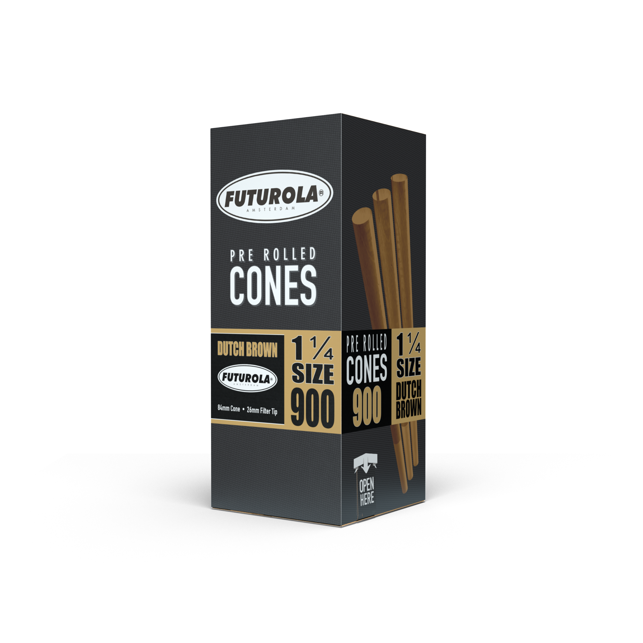 Futurola - 84/26 | STANDARD PAPER CONES | 1 1/4