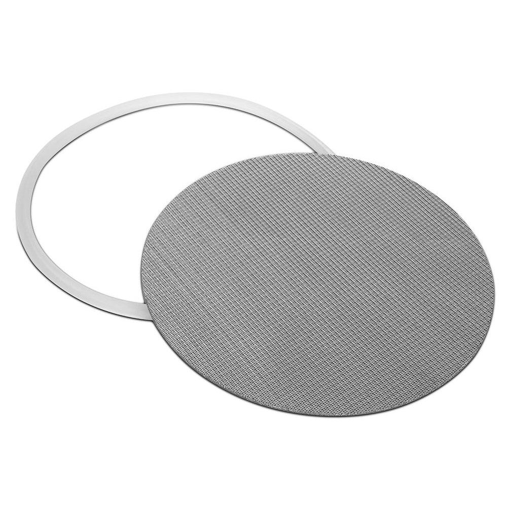 316L Stainless Dutch Weave Sintered Filter Disk 1 micron and up - Silicone - Black Label Supply llc
