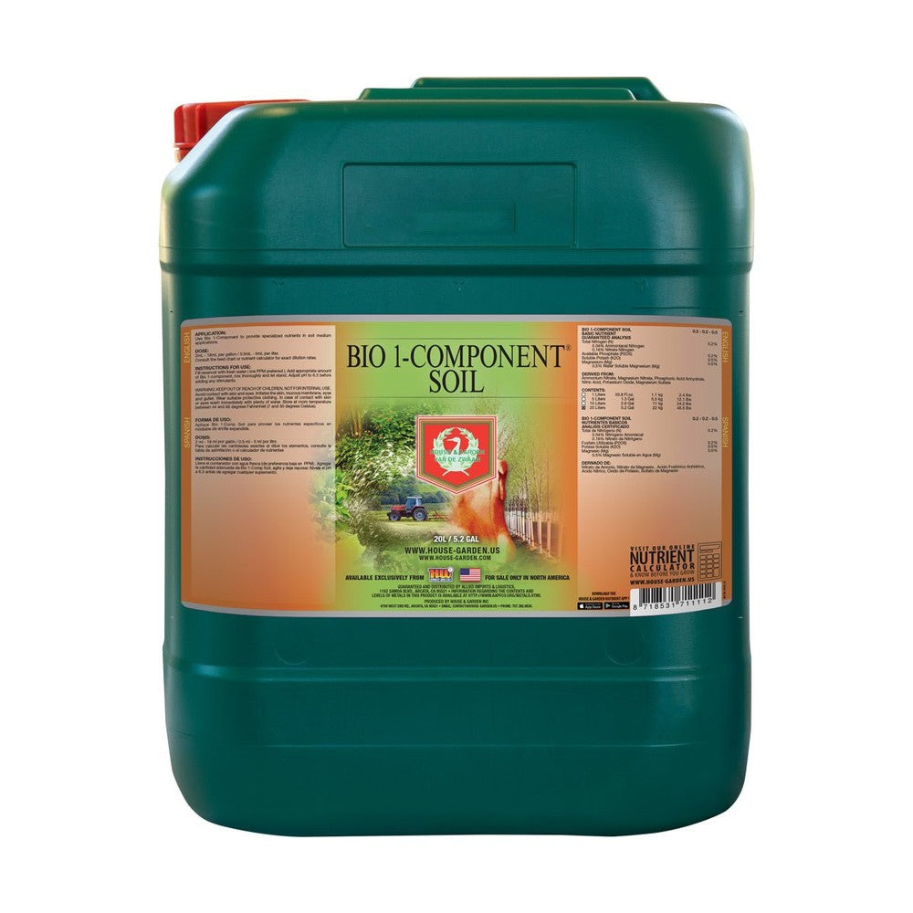 House & Garden Bio 1 - Component - Black Label Supply llc