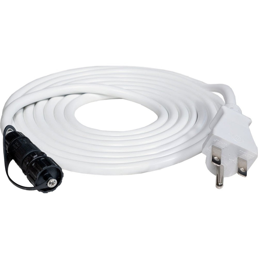 10' 208 - 240V PHOTOBIO VP Harness, 6 - 15P, 18AWG (White) - Black Label Supply llc