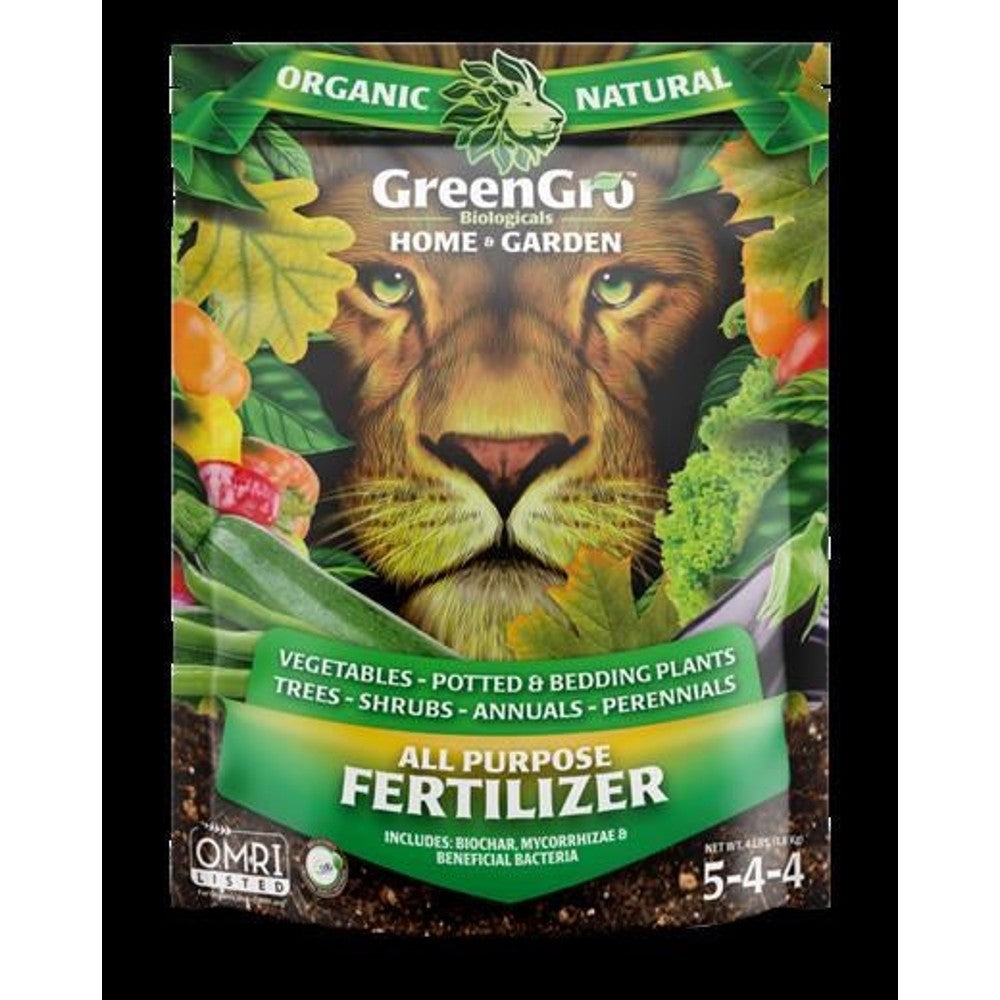 GreenGro Biologicals 4lb Home & Garden All Purpose Fertilizer