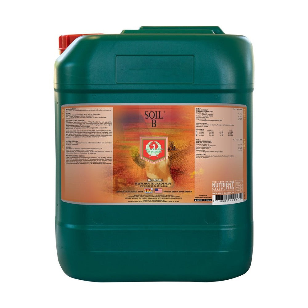 House & Garden Soil B - Black Label Supply llc