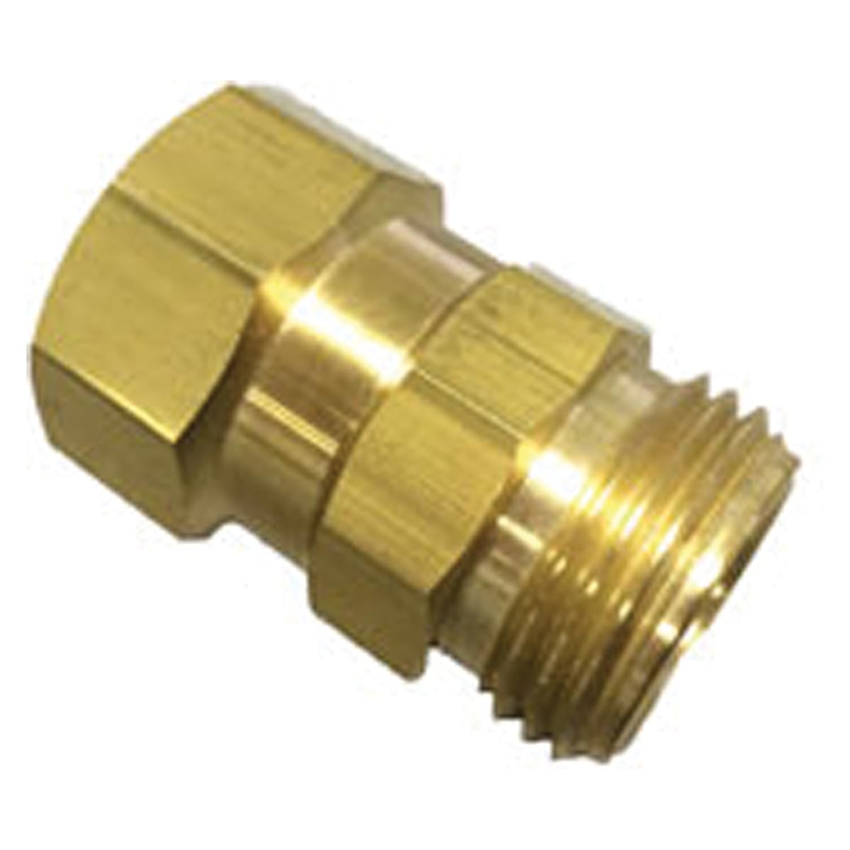 Dramm brass hose swivel 3/4 in
