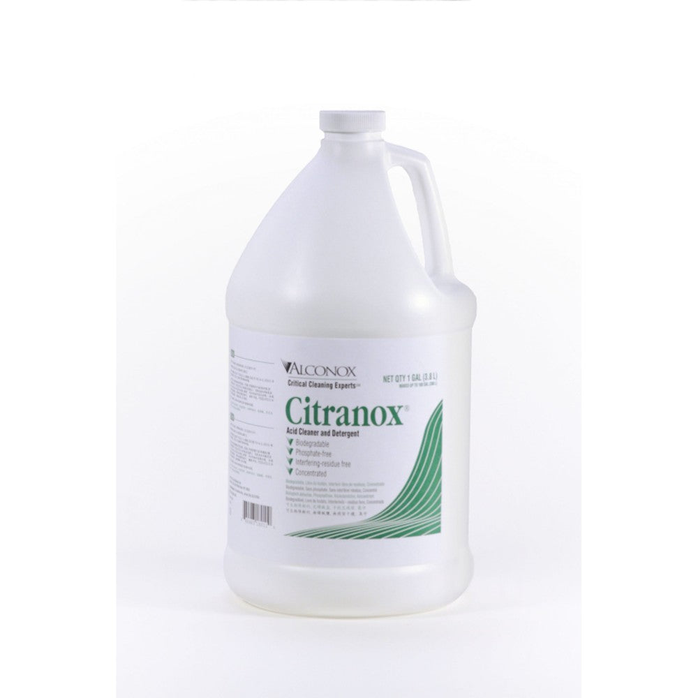 Citranox® Acid Cleaner and Detergent – Citranox Case of 4x1 Gal. (4X3.8 L) – Cleaning Solvents