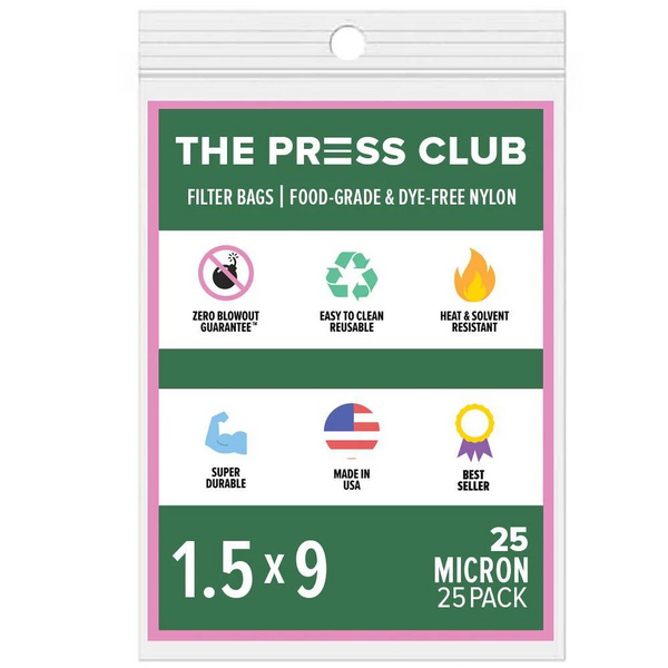 THE PRESS CLUB 1.5" x 9" ROSIN BAGS