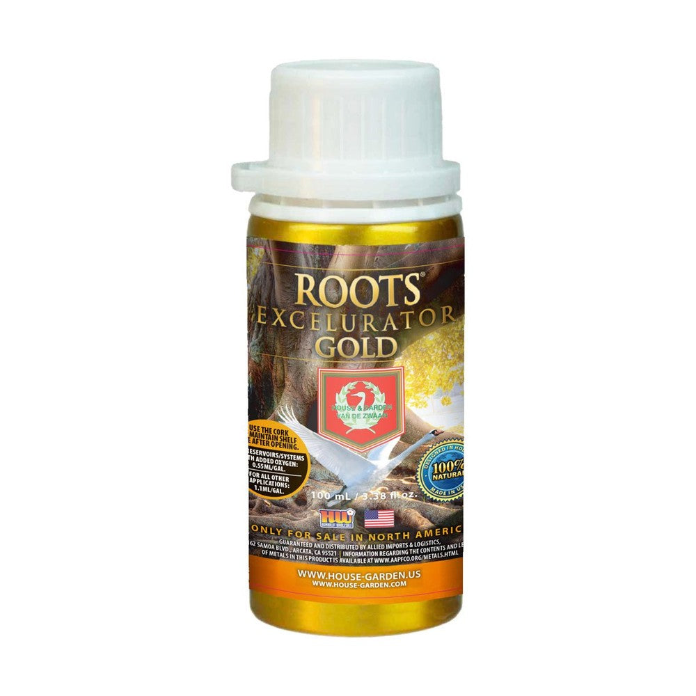 House & Garden Roots Excelurator Gold - Black Label Supply llc