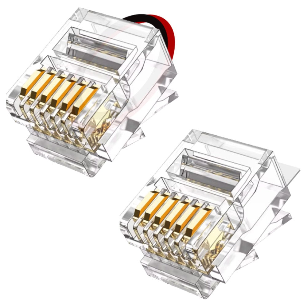 GrowPros Data Bypass RJ12 Crystal Head For Under Canopy Light – Cables / Drivers / Components