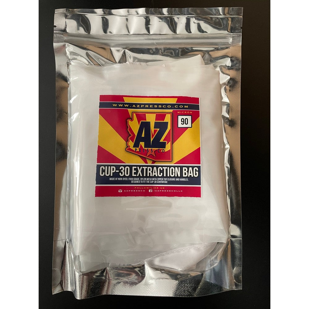 CCE30 Ethanol Extraction Bag - 90 Micron – 1 Bag – 100 Bags (Pre Order 28 business days) – 50 Bags (Pre Order 21 business days) – Centrifuge Bags
