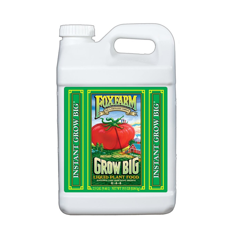 FoxFarm - Grow Big Fertilizer 6-4-4 | BLACK LABEL